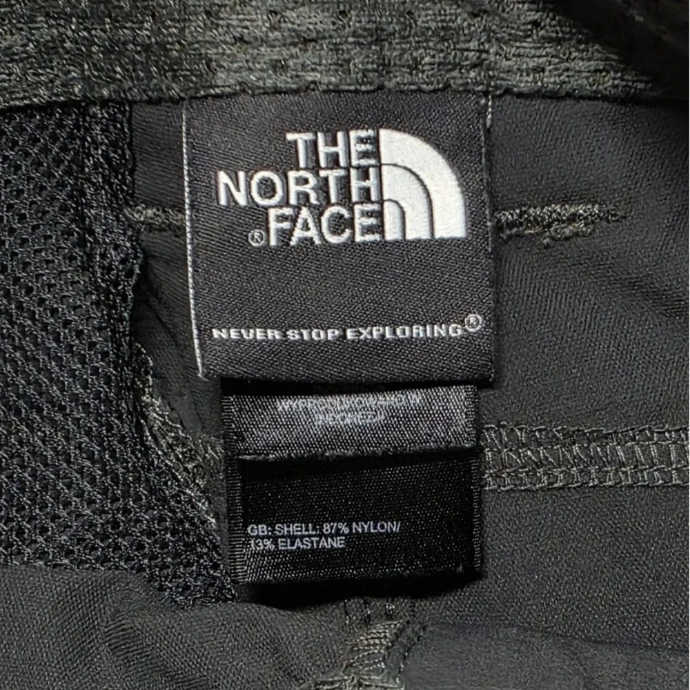 The North Face Men Gray Stretch Hiking Outdoor Shorts Size 38